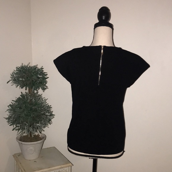 PHILOSOPHY black sleeveless blouse. - Picture 3 of 5